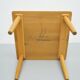 Square oak coffee table, 1960s