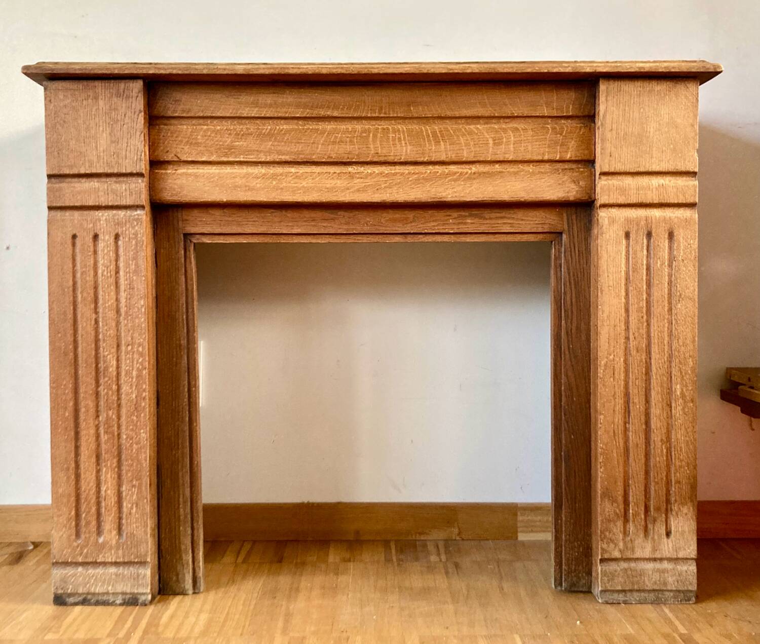 Art Deco fireplace mantel