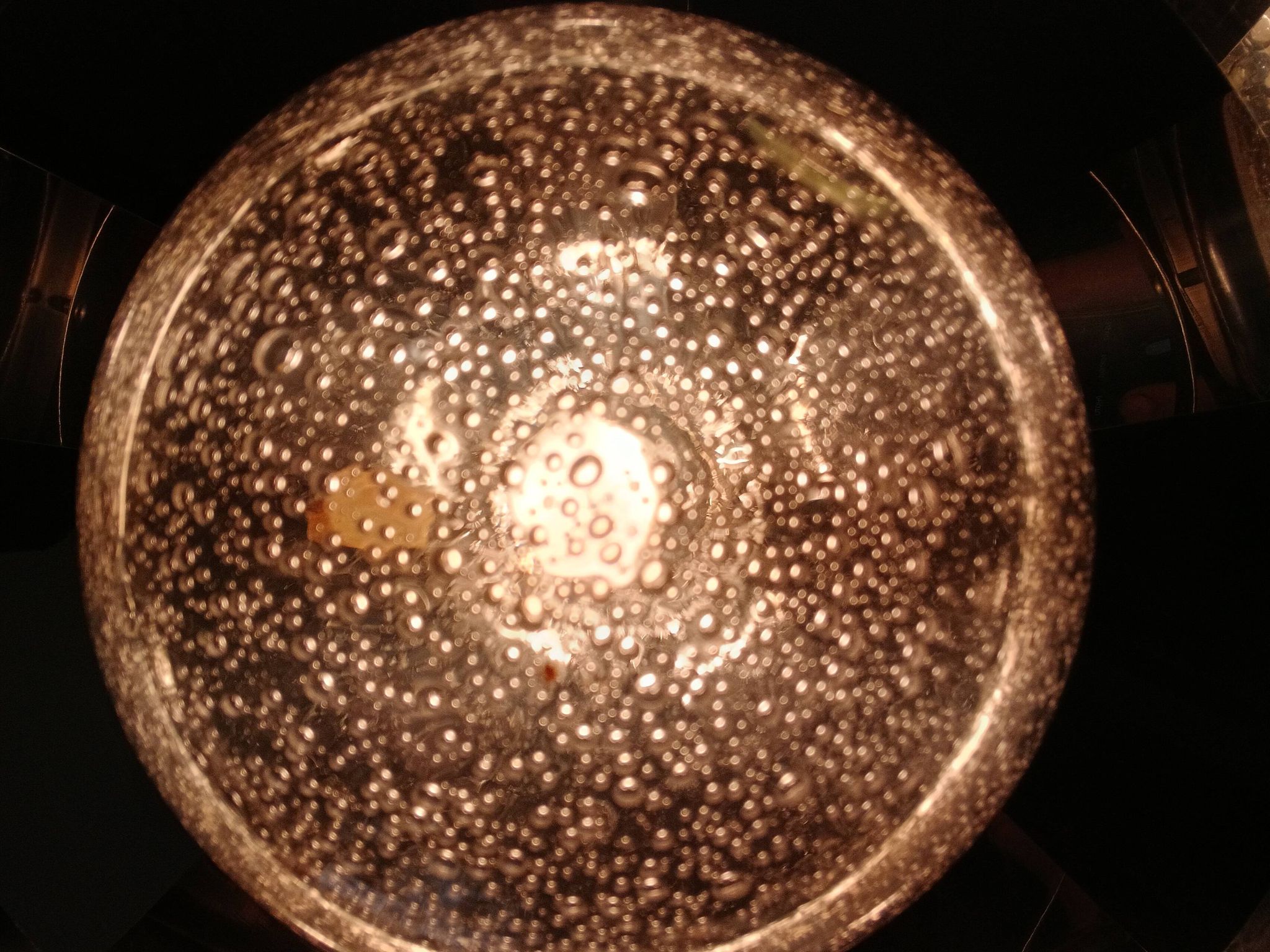 Lustre chrome  italien Space Art 70