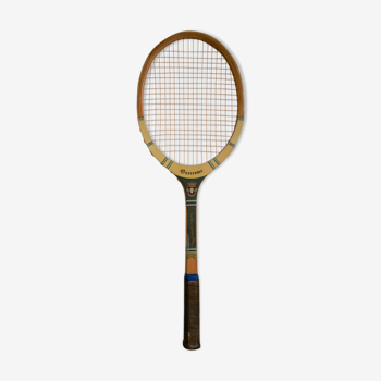 Old tennis racket J. Gauthier made in France