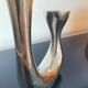 Designer cast iron candle holder