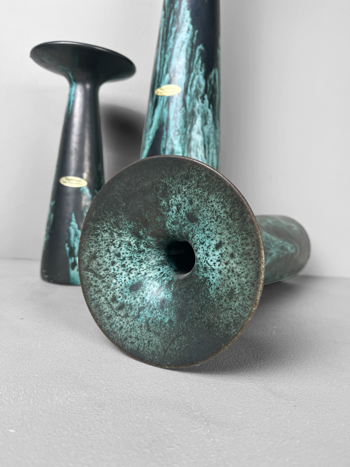 Set of 3 vases by Otto Keramik Germany