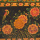 Antique chest painted in pine wood – China, around 1900