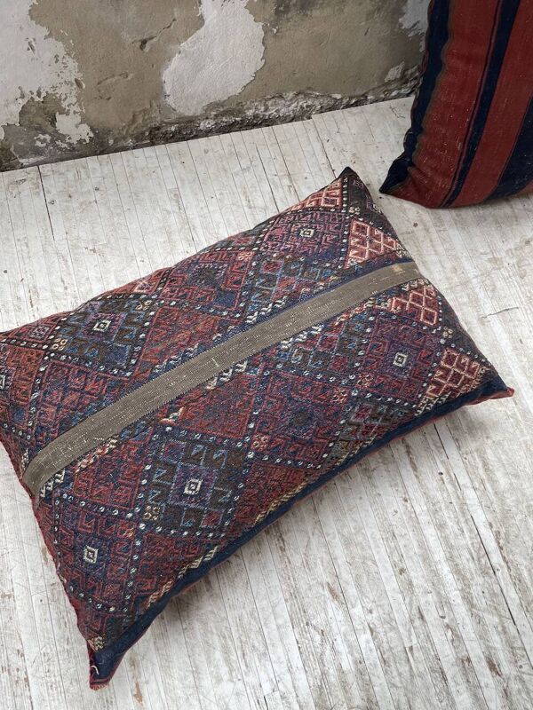 Paire de coussins XXL Kilim vintage
