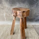 Brutalist tripod stool