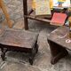 Tabouret de communion vintage