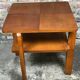 1950 Oak Side Table and Brutal Oak Veneer