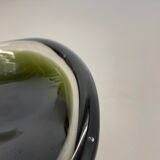 Large 1,5kg Murano Sculptural Glass Element Shell Ashtray Murano, Italy, 1970