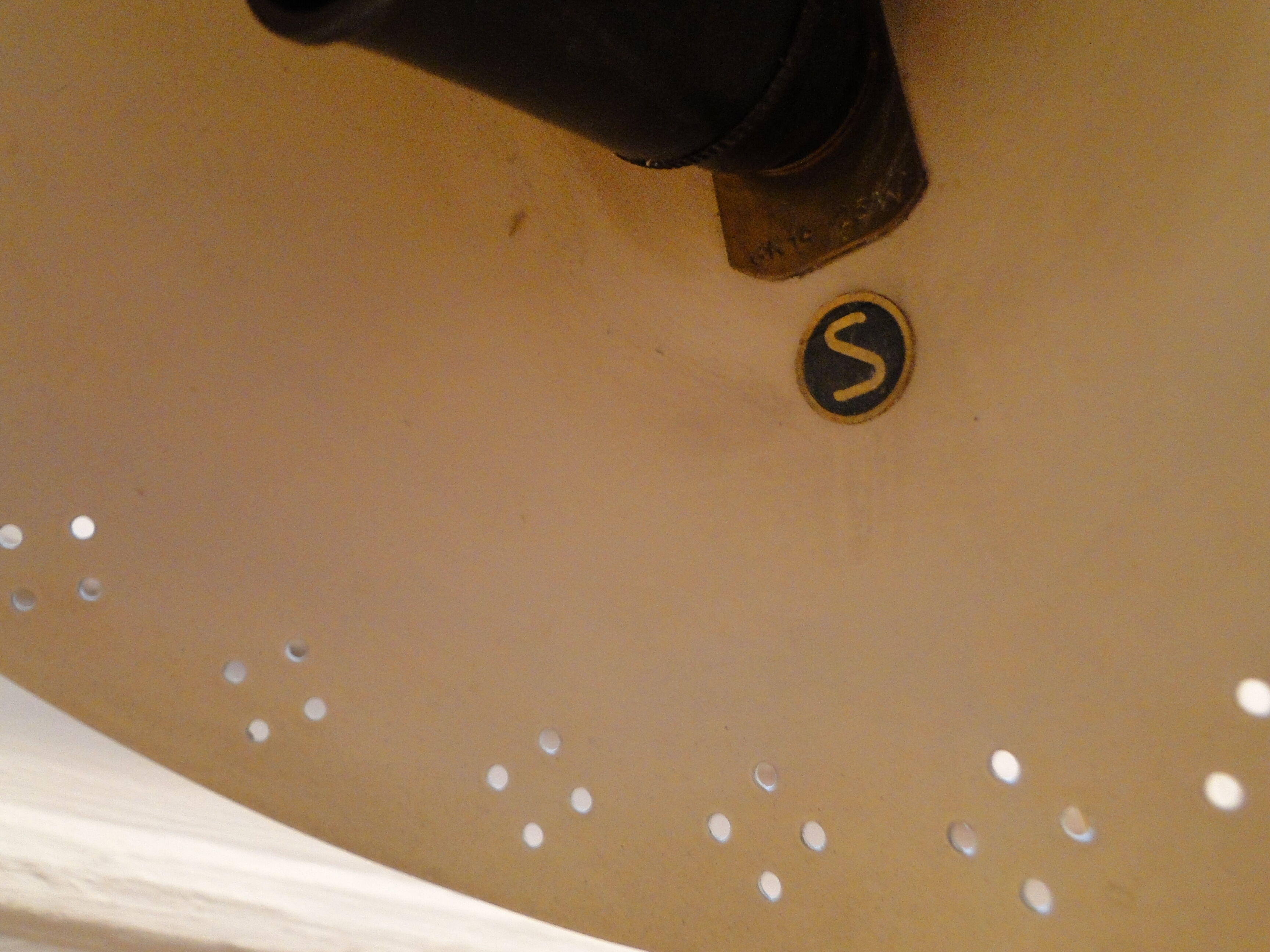 Vintage bedside lamp 1950