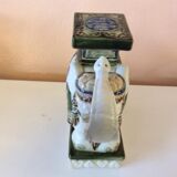 White ceramic elephant