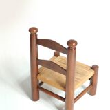 Brutalist chair in the style of Charles Dudouyt.