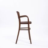 Ensemble ancien de chaises pour enfants en osier et bois courbé Michael Thonet, 2