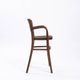Antique set of Michael Thonet wicker and bentwood childrens chairs, 2
