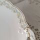 Service platter in Limoges porcelain