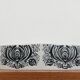 Danish Flora bowl mid-century by Bjørn Wiinblad for Nymolle, Denmark, 1960s.