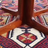 Scandinavian round table in teak 1960
