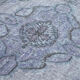 Hand-knotted rustic anatolian 1980s 174 cm x 280 cm grey carpet