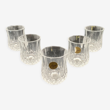 Verres à alcool forts en Cristal d’Arques