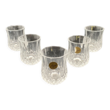 Strong alcohol glasses in Cristal d'Arques