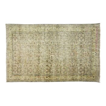 Anatolian handmade vintage rug 270 cm x 168 cm