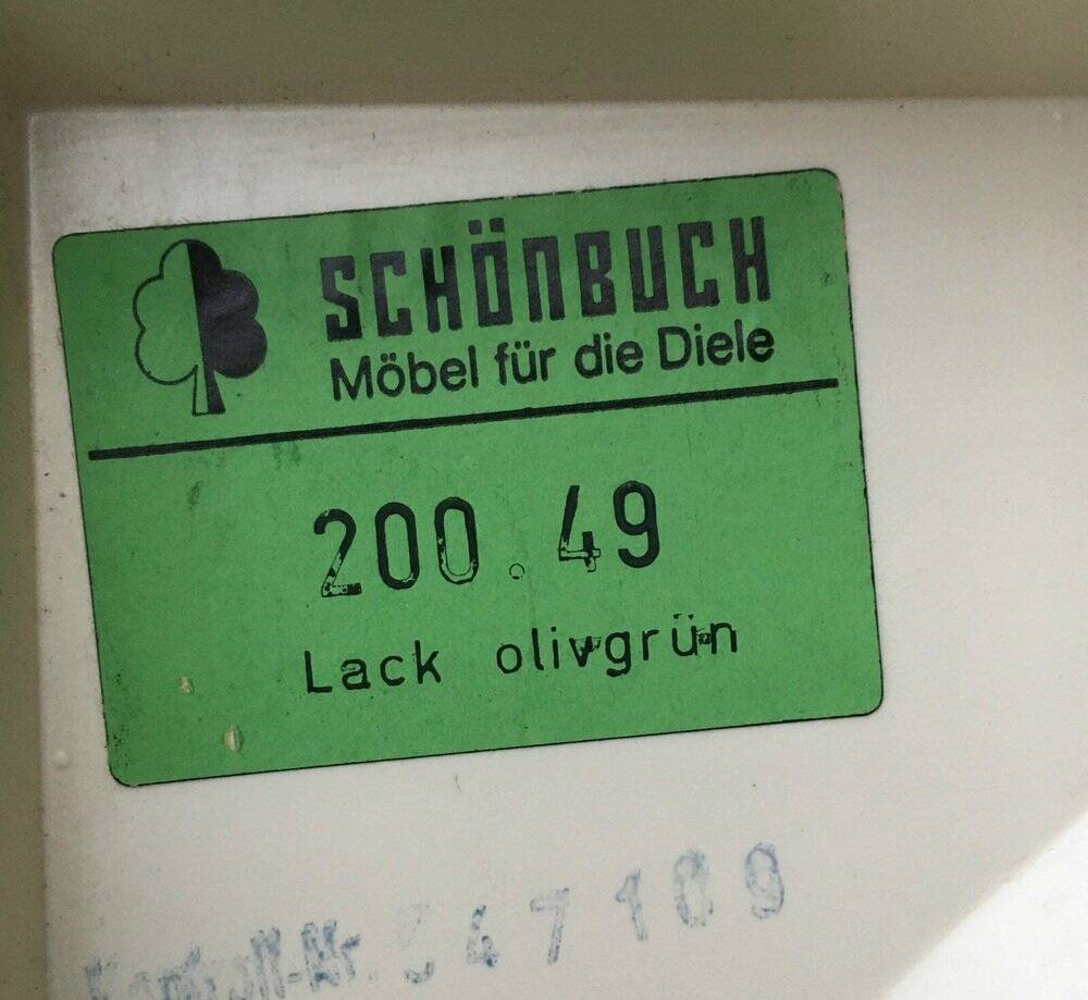 Quadro wall lamps mid-century by Jürgen Lange for Schönbuch, Germany, 1960s, set of 6.