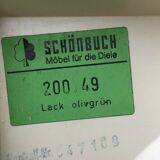 Quadro wall lamps mid-century by Jürgen Lange for Schönbuch, Germany, 1960s, set of 6.