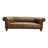 Canapé en cuir Chesterfield