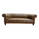 Chesterfield leather sofa