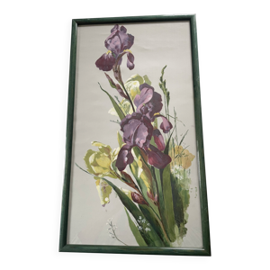 Ancienne peinture à