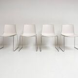 Set of 4 Katifa design chair by Arper, after 2000