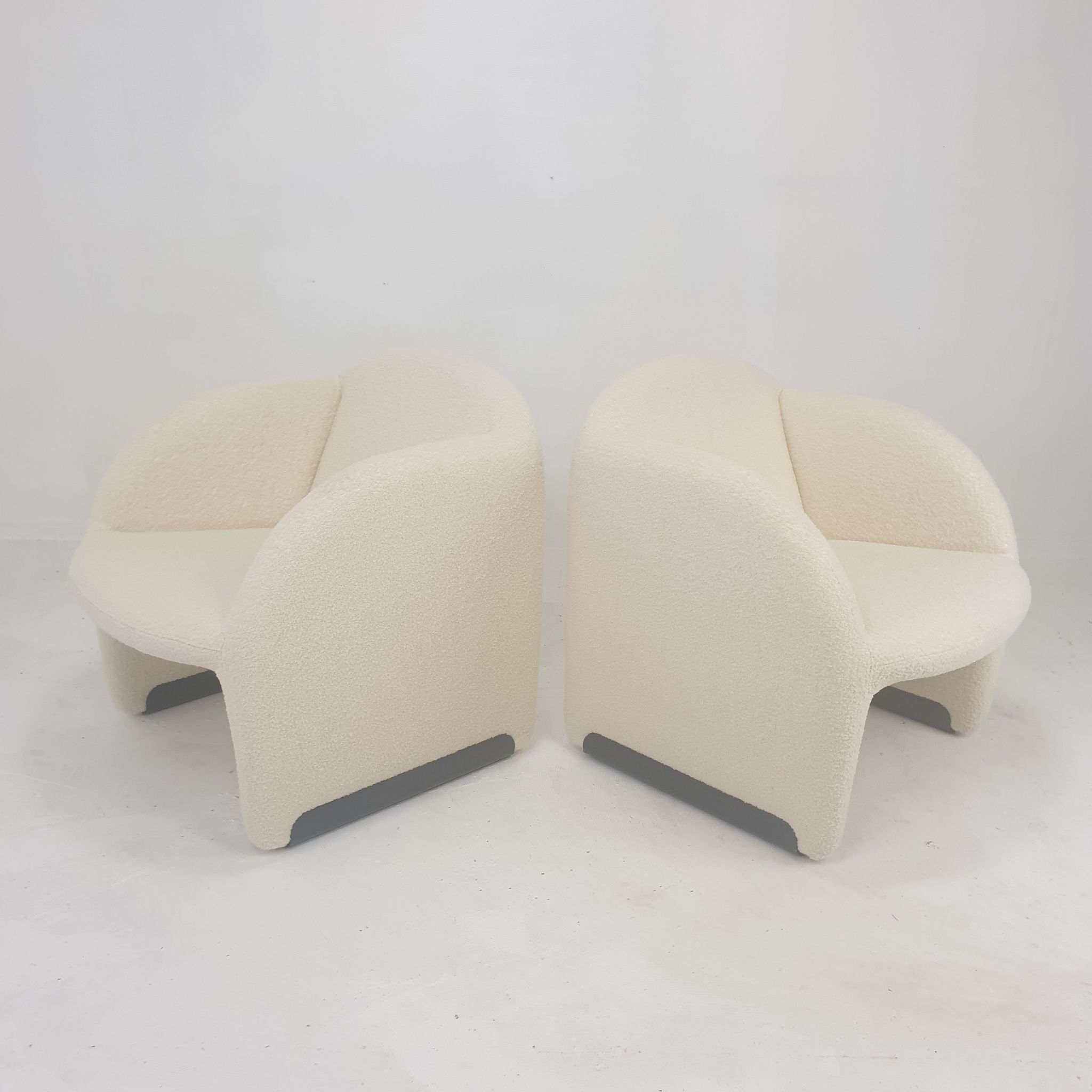 Set of 2 "Ben" Chairs by Pierre Paulin for Artifort, 1980s
