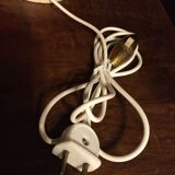 60'S vintage orange opaline lamp