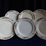 flat earthenware plate