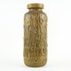 West German Fat Lava ceramic vase, glazed relief surface, 1970s