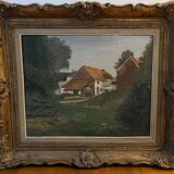 Painting: Oil on canvas - landscape