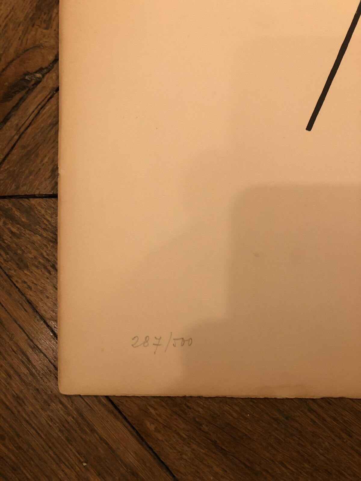 André beaudin, original lithograph, signed and numbered in pencil