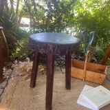 Brutalist tripod stool