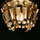 Mongolian ceiling light with stamps