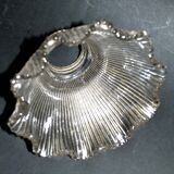 Tulip Striated molded pressed glass lamp cup