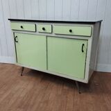 vintage formica sideboard sliding doors