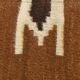 4x5 Vintage Oriental Brown Kilim Rug, 118x163Cm
