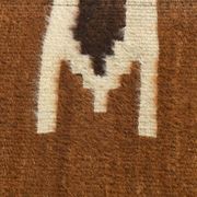 4x5 Vintage Oriental Brown Kilim Rug, 118x163Cm