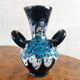 Vase bleu vallauris