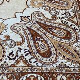 Pure combed wool Persian rug with flowers 200x300 Teppich imperial