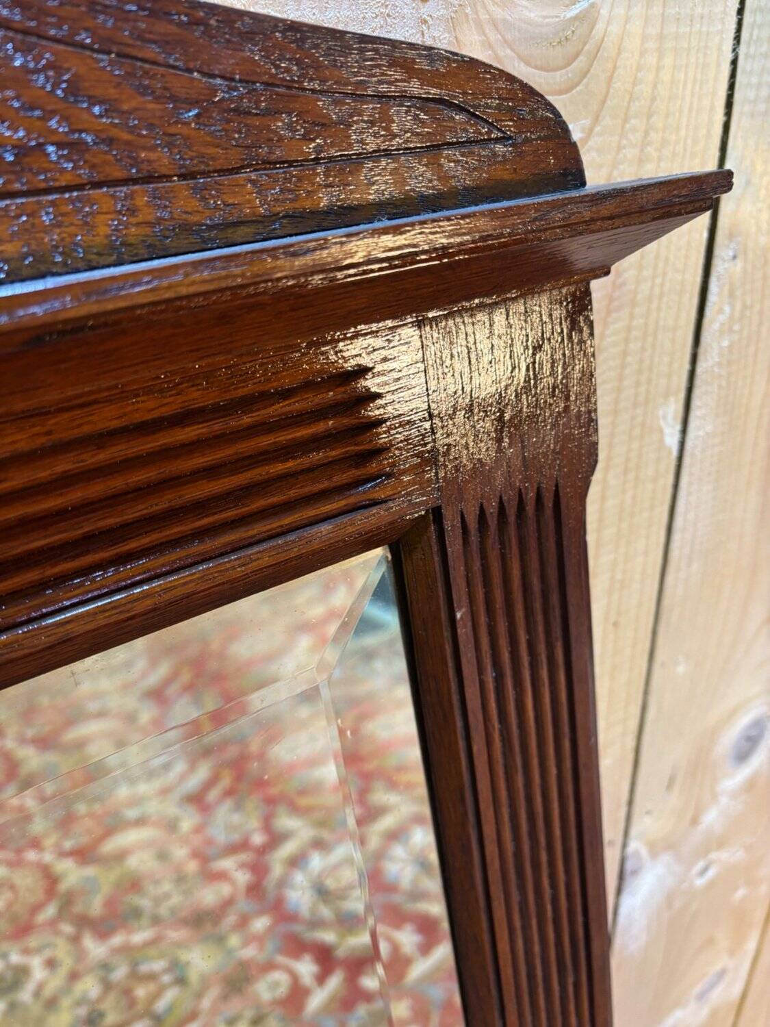 Antique Art Deco mirror