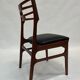 Set of five dining chairs by Johannes Andersen, model 101 Danish Design