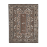 Turkish Milas Rug Carpet, DoorMat, Bedroom Kelim Carpet Teppiche 7'1'' x 8'11''