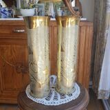Real engraved shells made in Craonne dating from 1917