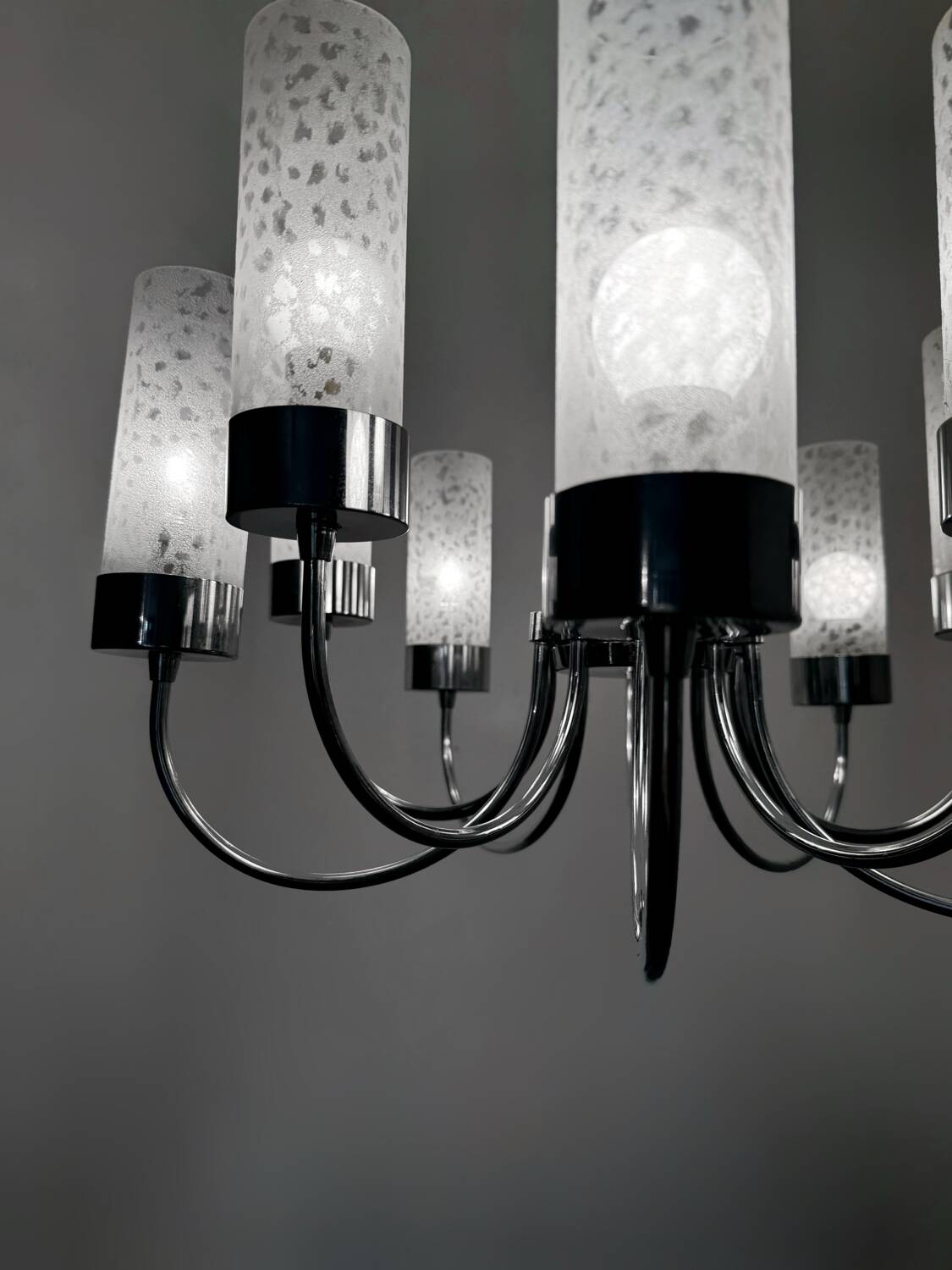 Space Age design chandelier from the 70s