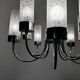 Space Age design chandelier from the 70s